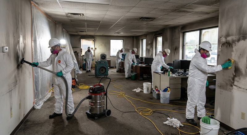 Commercial Fire Restoration in Chandler, AZ