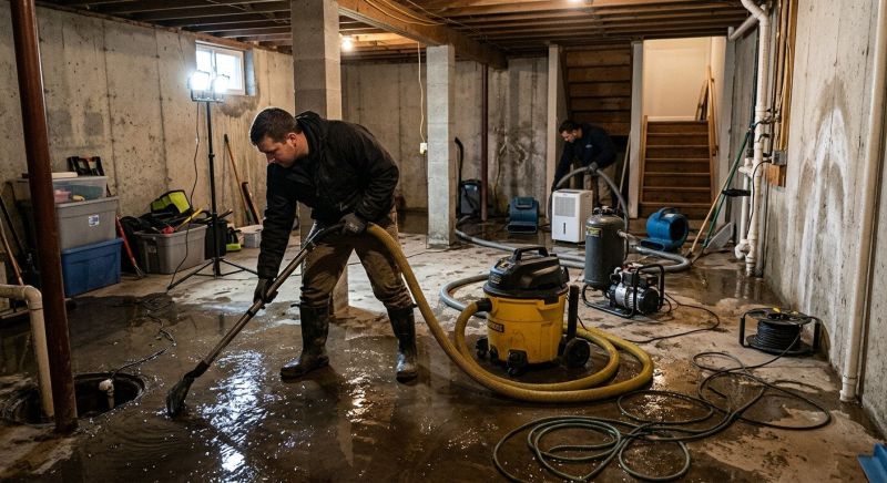 Crawlspace Water Restoration in Chandler, AZ