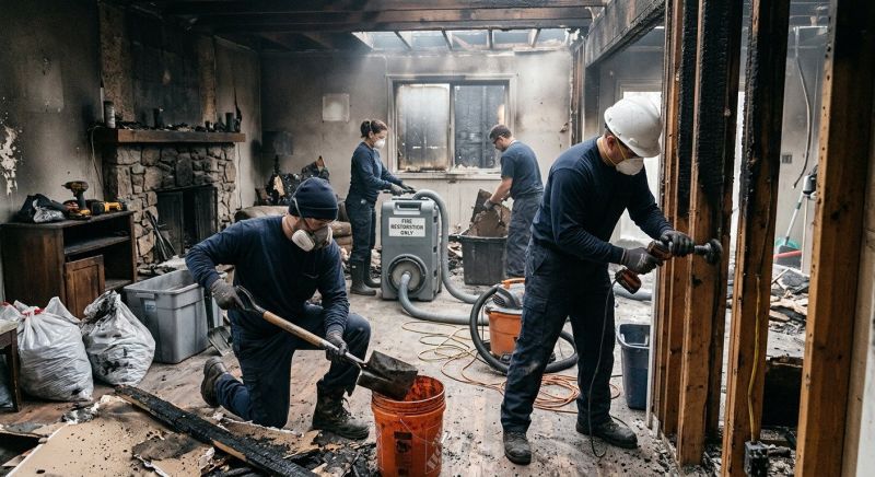 Fire Damage Cleaning in Marin County, CA