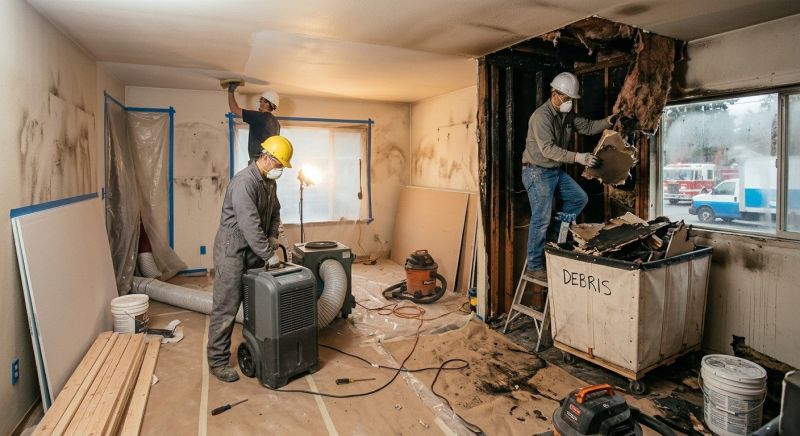 Fire Damage Reconstruction in Marin County, CA