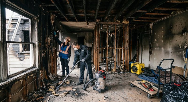 Fire Damage Repair in Sonoma County, CA
