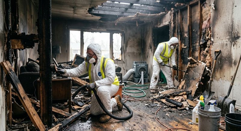 Residential Fire Restoration in Marin County, CA