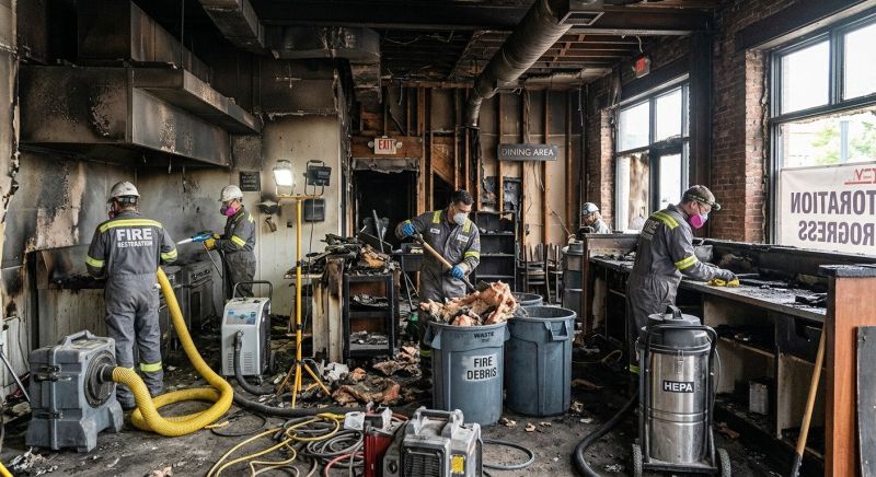 Residential Fire Restoration in Santa Rosa, CA