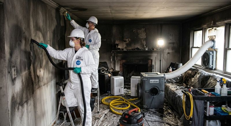 Smoke Damage Remediation in Napa, CA