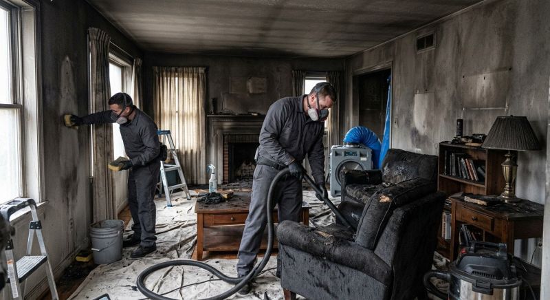 Smoke Damage Restoration in Gilbert, AZ