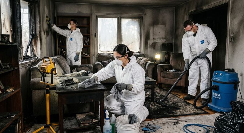 Soot Cleanup Service in Sonoma County, CA
