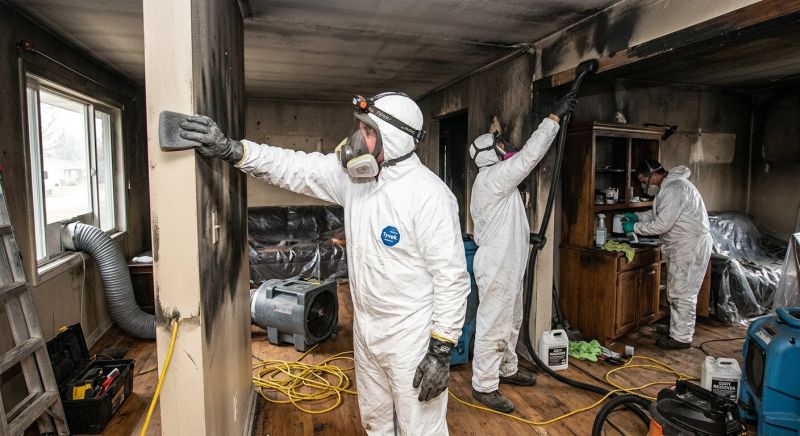 Soot Damage Cleanup in Marin County, CA